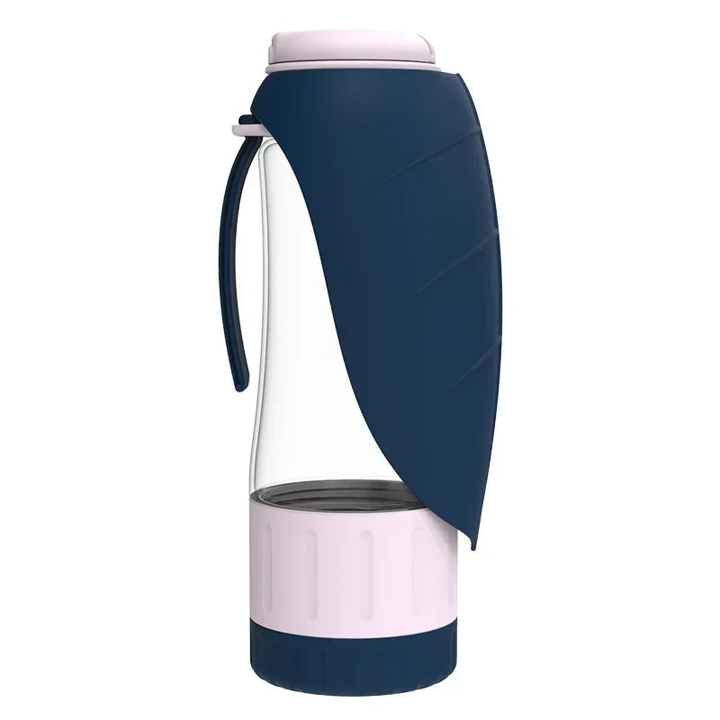 DOGGOSIP – Dé Oplossing voor Hondeneigenaars: Waterfles & Snackhouder  in Één Compact Toestel!