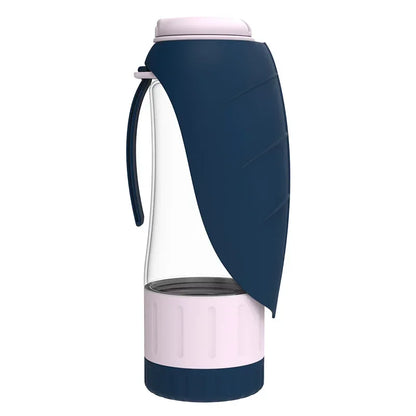 DOGGOSIP – Dé Oplossing voor Hondeneigenaars: Waterfles & Snackhouder  in Één Compact Toestel!