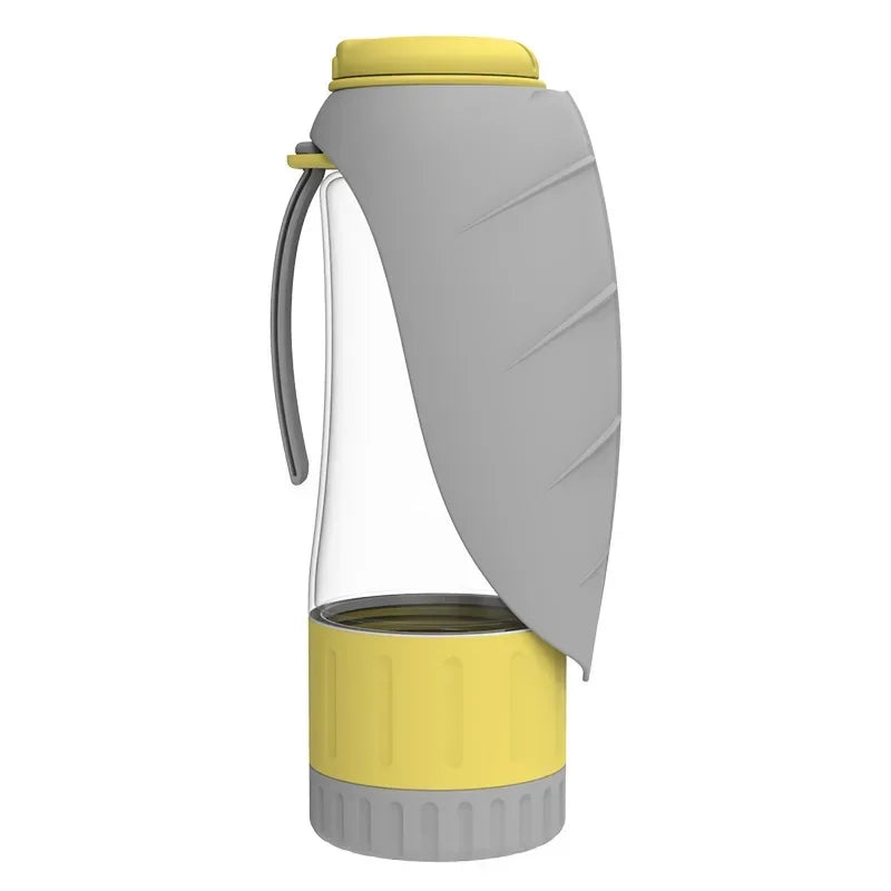 DOGGOSIP – Dé Oplossing voor Hondeneigenaars: Waterfles & Snackhouder  in Één Compact Toestel!